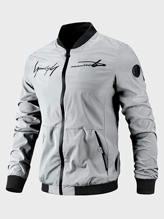 Jaqueta top estampada vintage masculina, visual retrô e moderno. Conforto e estilo para diversas ocasiões. Peça chave no guarda-roupa masculino. — foto 8
