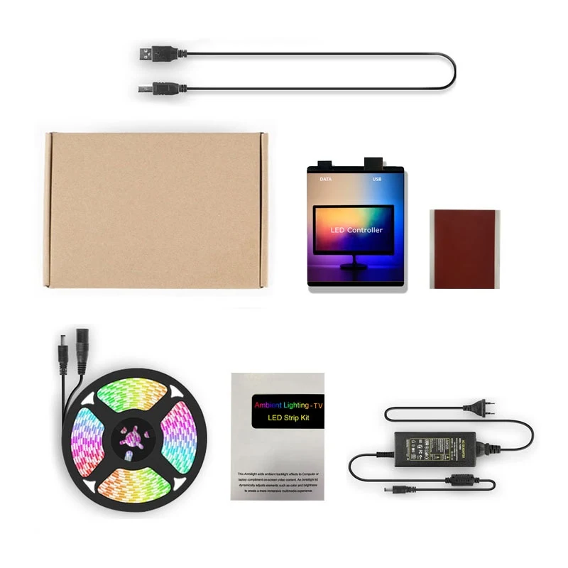 Title 1, Colorful Android TV with Ambibox Screen Ambienc...
