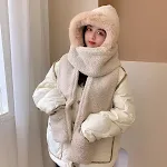 Beige Big Terry Hat
