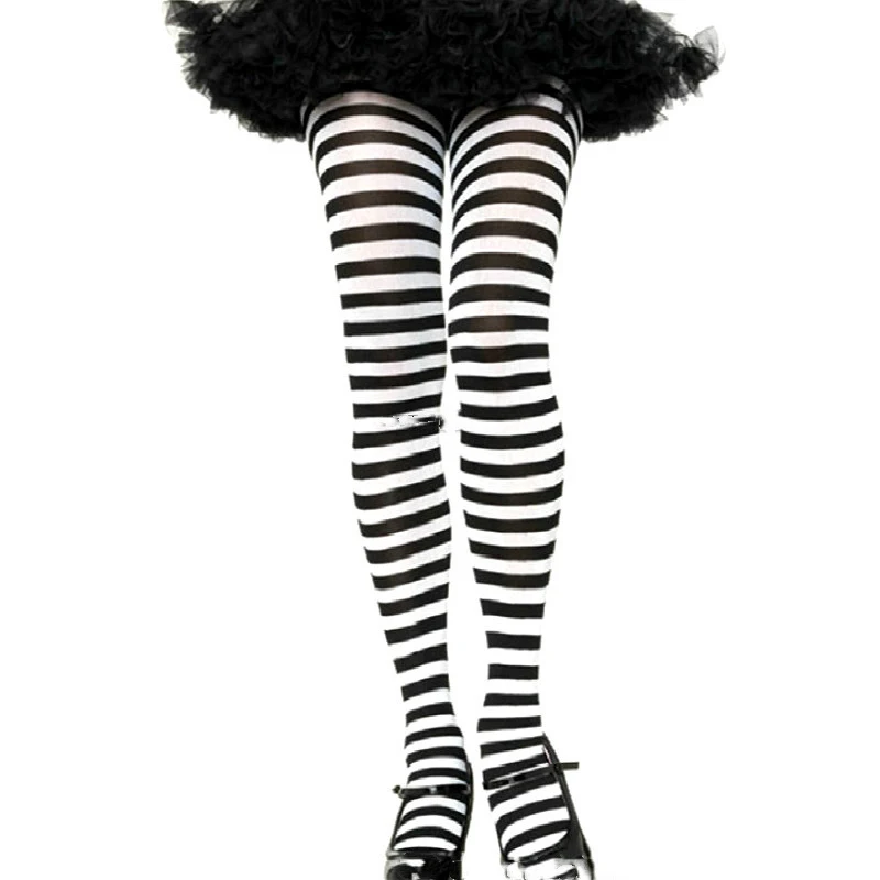 Title 4, Masquerade party striped stockings