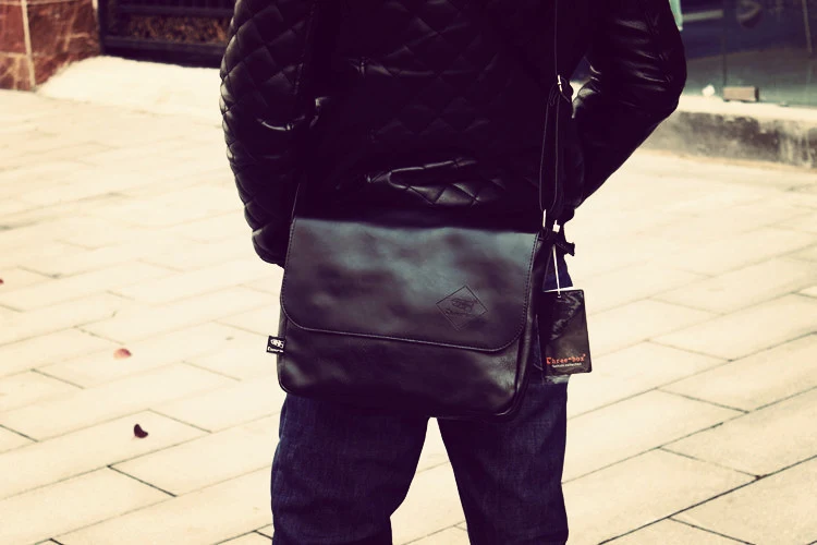 Bolsa Crossbody Casual Masculina Moda Fashion Design Moderno e Prático Ideal para Uso Diário e um Visual Trendy — foto 5