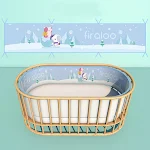 Cercado de Berço Infantil Universal Respirável 3D Mesh Anti-Colisão Proteção Bebê Segura — foto 11