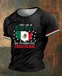 Camiseta Masculina Manga Curta Gola Redonda com Estampa 3D, Soltinha e Confortável, Perfeita para o Dia a Dia, Leveza e Liberdade de Movimentos — foto 6