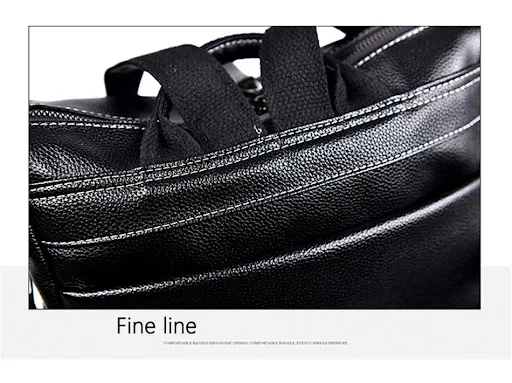 Title 17, Mochila Texturizada Nova Moda Grande Capacidade...