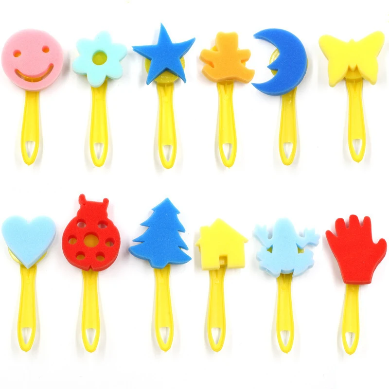 Children's Painting Supplies Graffiti Sponge Brush, perfect for painting and creating unique designs. Ideal for arts and — photo 4