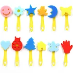 Children's Painting Supplies Graffiti Sponge Brush, perfect for painting and creating unique designs. Ideal for arts and — photo 4