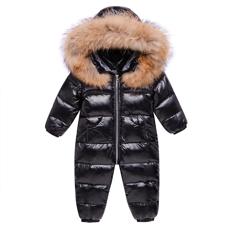 Macacão de bebê de pena, perfeito para o inverno. Leve, quente e confortável. Proteção total contra o frio. Ideal para passeios e brincadeiras. — foto 1