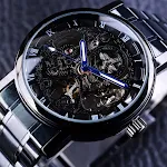 Black with blue pointer
