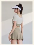 Quick-drying Anti-exposure Running Fitness Skirt. Designed for comfort and protection during your runs and workouts. Per — photo 6