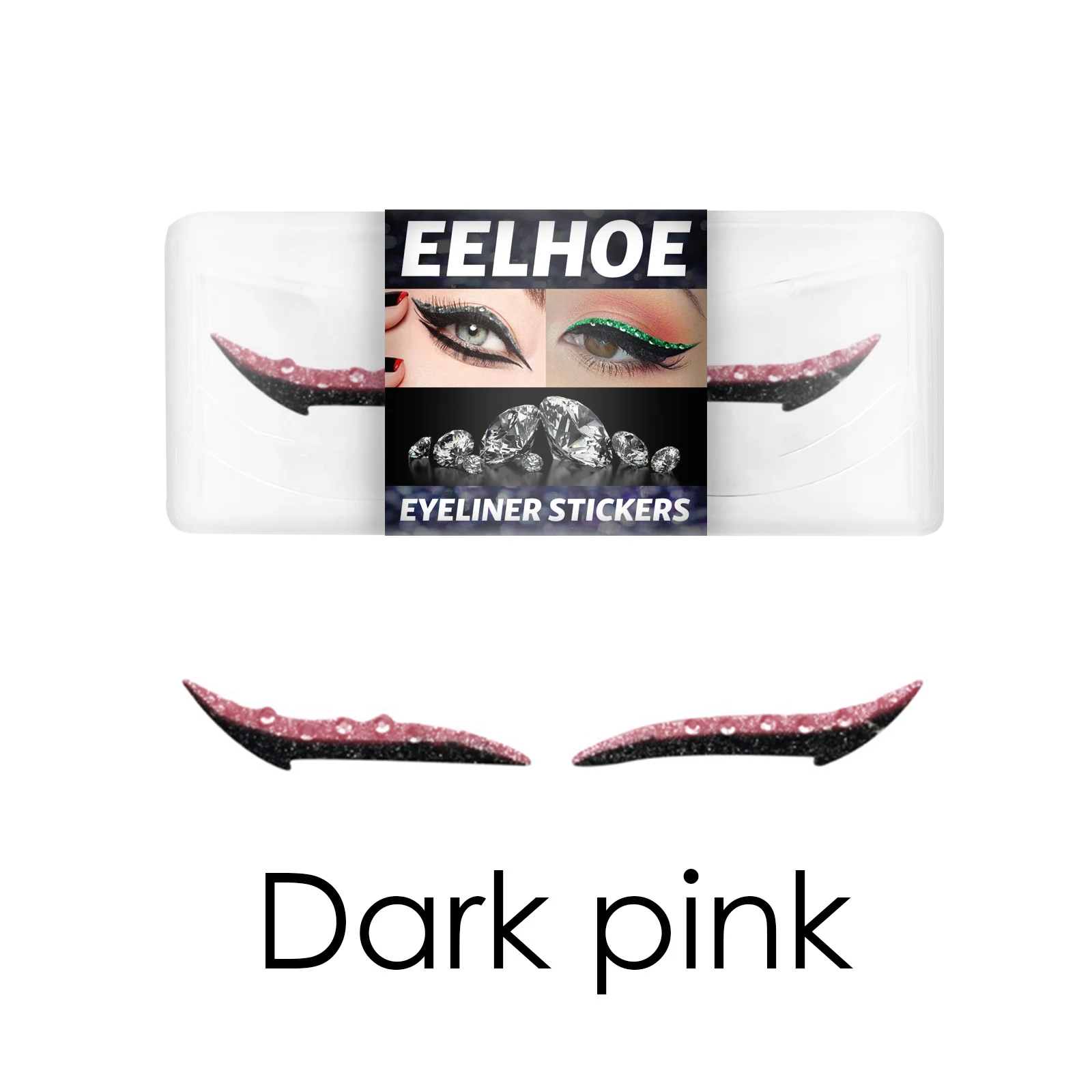 Title 9, Diamond Eyeliner Sticker Waterproof Stage Party...