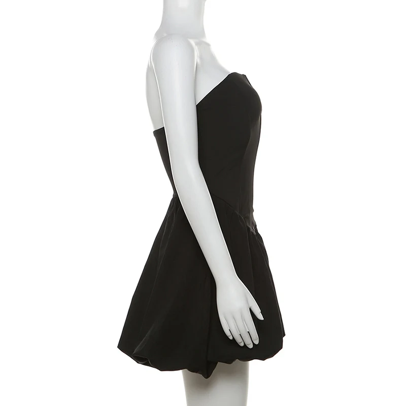 Bandeau slim-fit lantaarn tule tutu-jurkrok — foto 2
