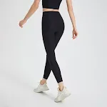 Women's Fashion Sunken Stripe Hip Raise High Waist Stretch Workout Pants, designed to enhance your workout and lift your — photo 5