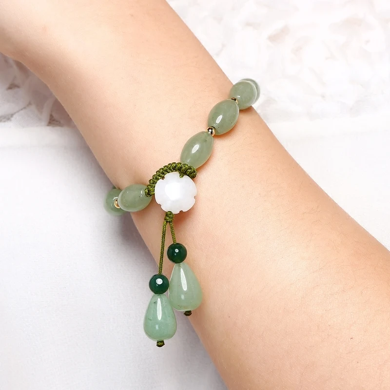Pulseira de pulseira de jade — foto 5