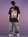 Portrait Printed Dark Funeral Retro Style Loose Trendy Brand T-shirt. A comfortable and stylish tee, perfect for express — photo 5