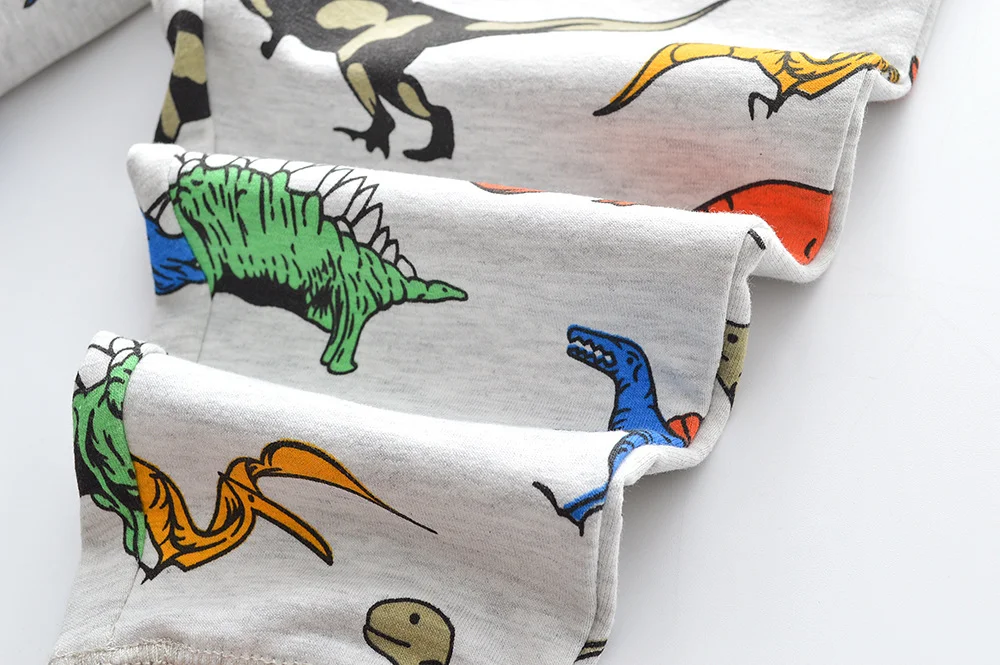 Title 5, Gebreide kinderbroek met cartoonprint, casual e...