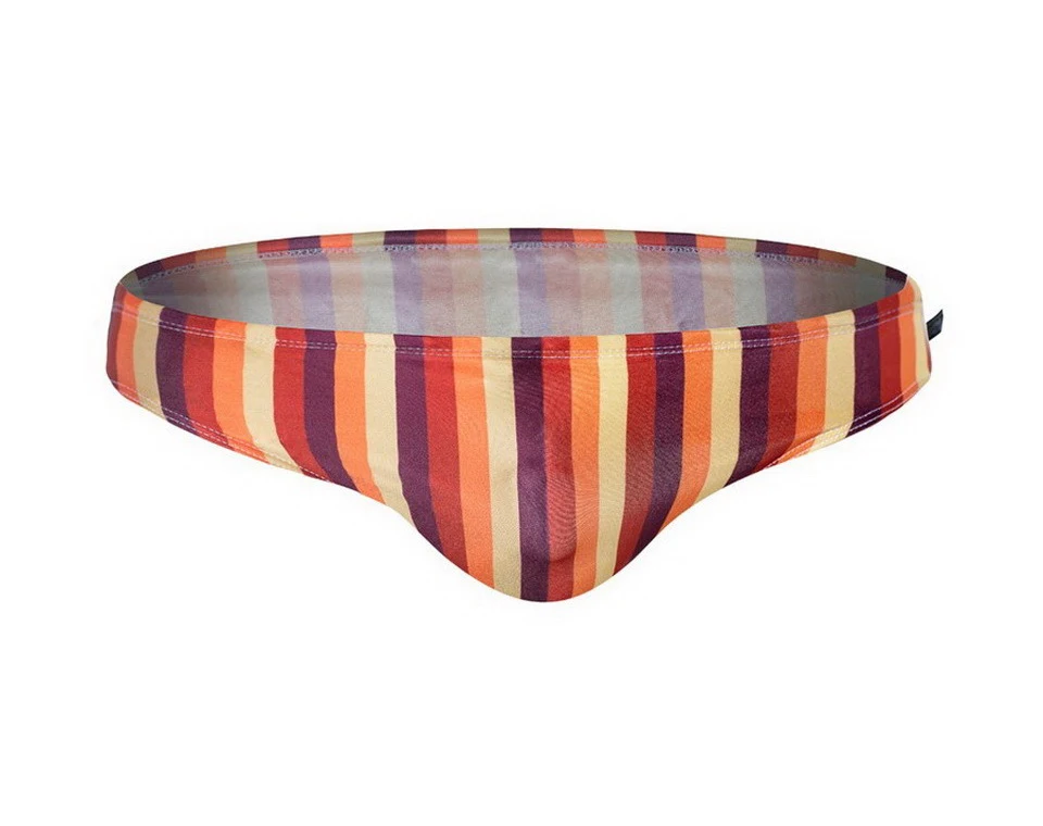 Title 12, Sexy striped swim trunks for men, stylish desig...