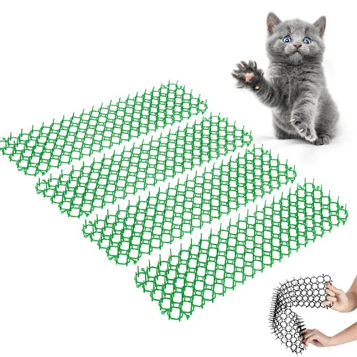 Gardening Cat Scat Mat Repellent Mat Anti-Cat With Prickle Strips Spikes Straps Deterrent Keep Cat Dog Away Digging Pet — photo 5