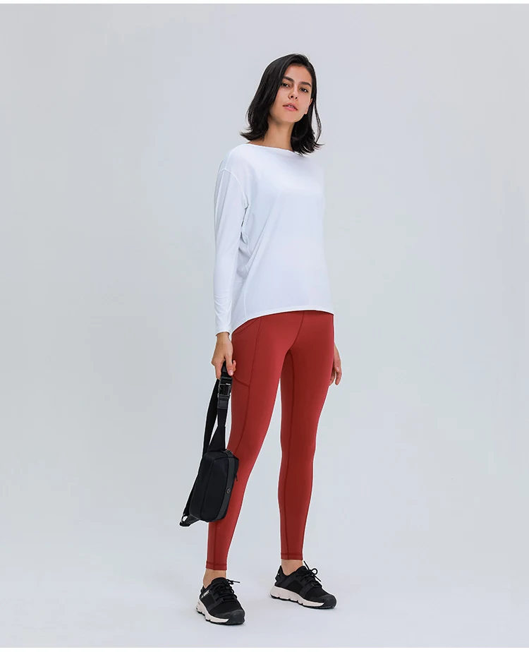 Title 17, Double-sided nude loose long sleeves