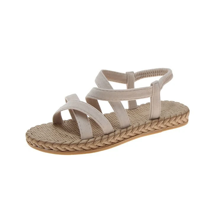 Roman beach shoes for women with muffin platform soles. Enjoy comfort and style at the beach this summer with these fash — photo 1