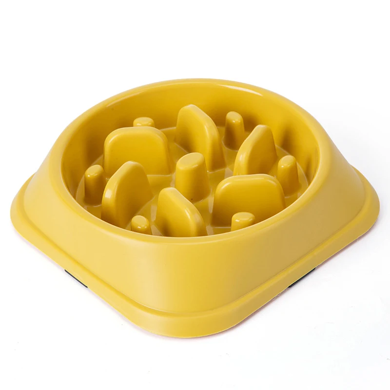 Title 9, Anti Choking Slow Feed Pet Bowl Colorful Practi...