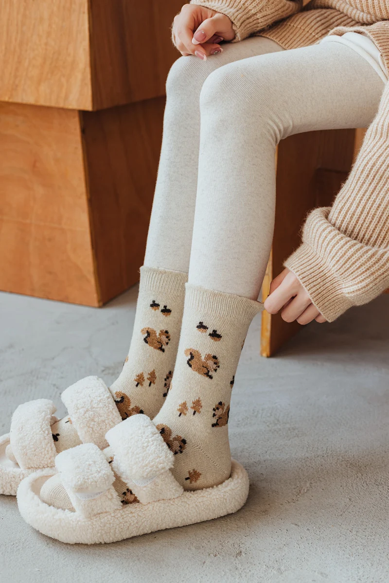 Title 7, Sen Series Wool Socks New Style Thickened Retro...