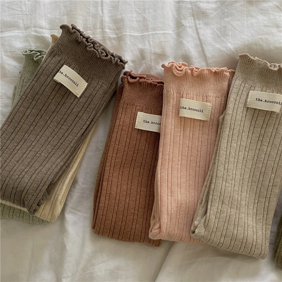 Title 4, New Autumn and Winter Sweet Ruffled Socks for G...