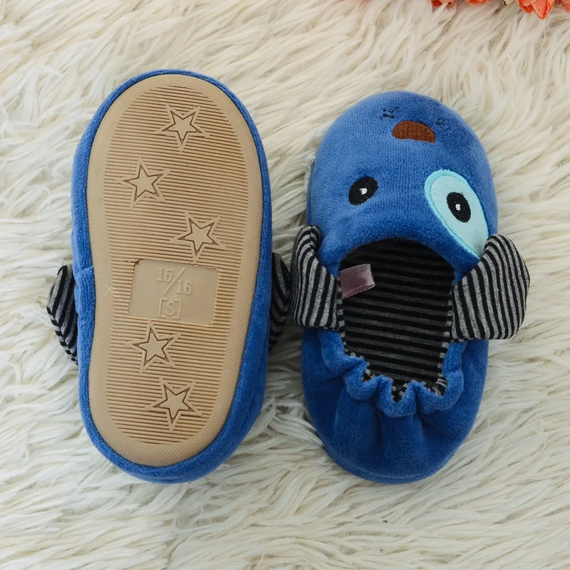Title 6, Childrens Cartoon Plush Puppy Cotton Slippers,...