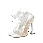 Square Headband High Heeled Shoes with Thin Heel offer elegant style and comfort. Perfect footwear for special occasions — photo 4