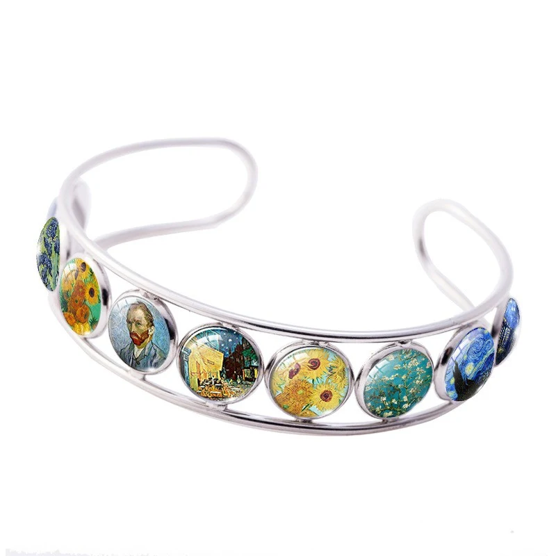 Title 3, Ornamento Bracelete Punho Noite Estrelada Van G...