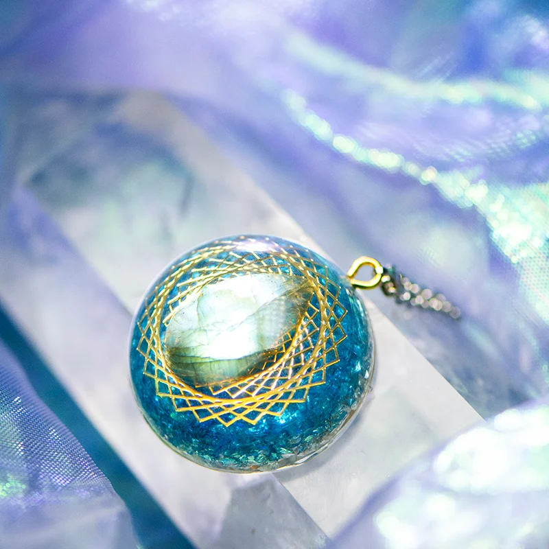 Colar Azul Aquamarina Corrente de Clavícula Joia Feminina Elegante Presente Perfeito Acessório de Moda Sofisticado — foto 4