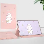 Pink Slanting Rabbit