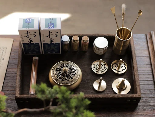 Title 13, Citron Entry Copper Set Incense Making Tools Ag...