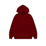Burgundy upper garment