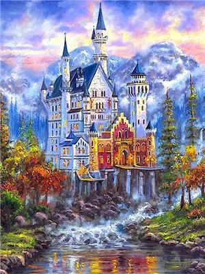 Landscape Diamond Embroidery Kit, Scenery Handicraft, Full Square Drill, New Arrival Home Decor, DIY Art Project. — photo 4