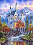Landscape Diamond Embroidery Kit, Scenery Handicraft, Full Square Drill, New Arrival Home Decor, DIY Art Project. — photo 4