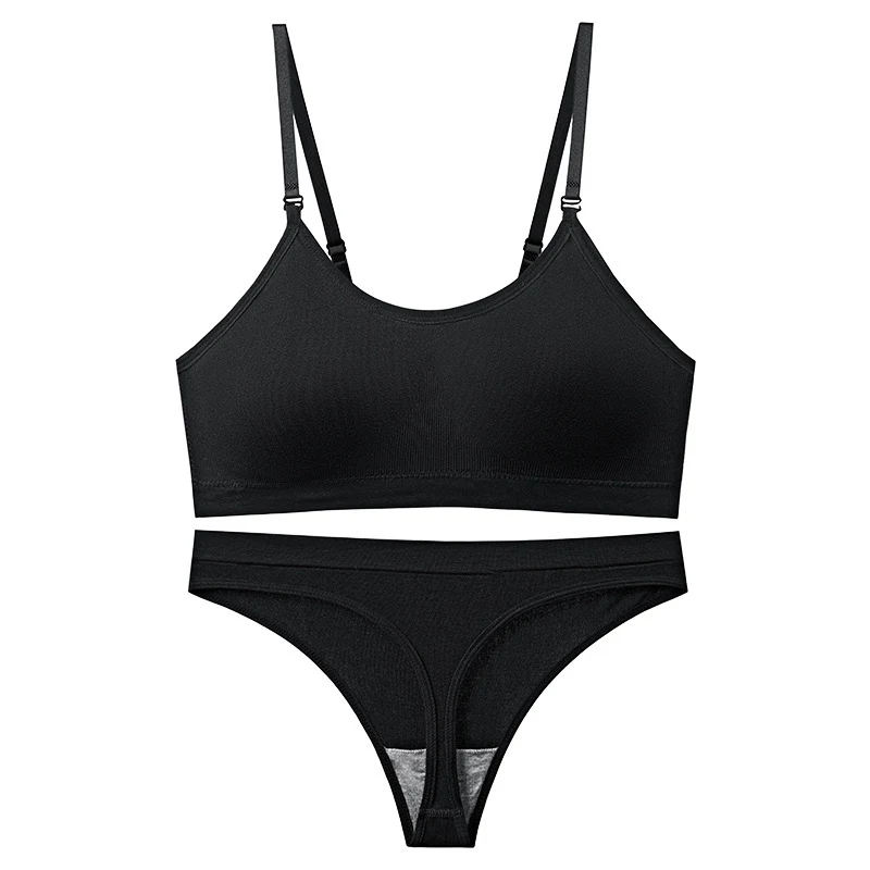 Conjunto de shorts e colete push up sem fio para mulheres francesas. Conforto e realce para seu corpo. Ideal para o dia a dia. — foto 4