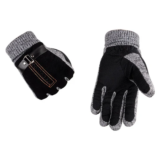 Title 5, Herren Schweinsleder Handschuhe Winter Skifahre...