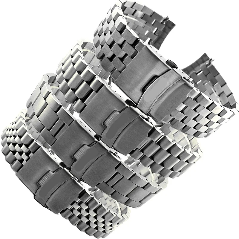 Pulseira de aço inoxidável 22mm para SRP773 SRP775 SRP777 SRPA21. Conforto, durabilidade e estilo. Ideal para um visual sofisticado e elegante. — foto 7