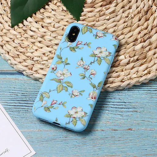 Title 3, Capinha floral literária compatível com Apple, ...