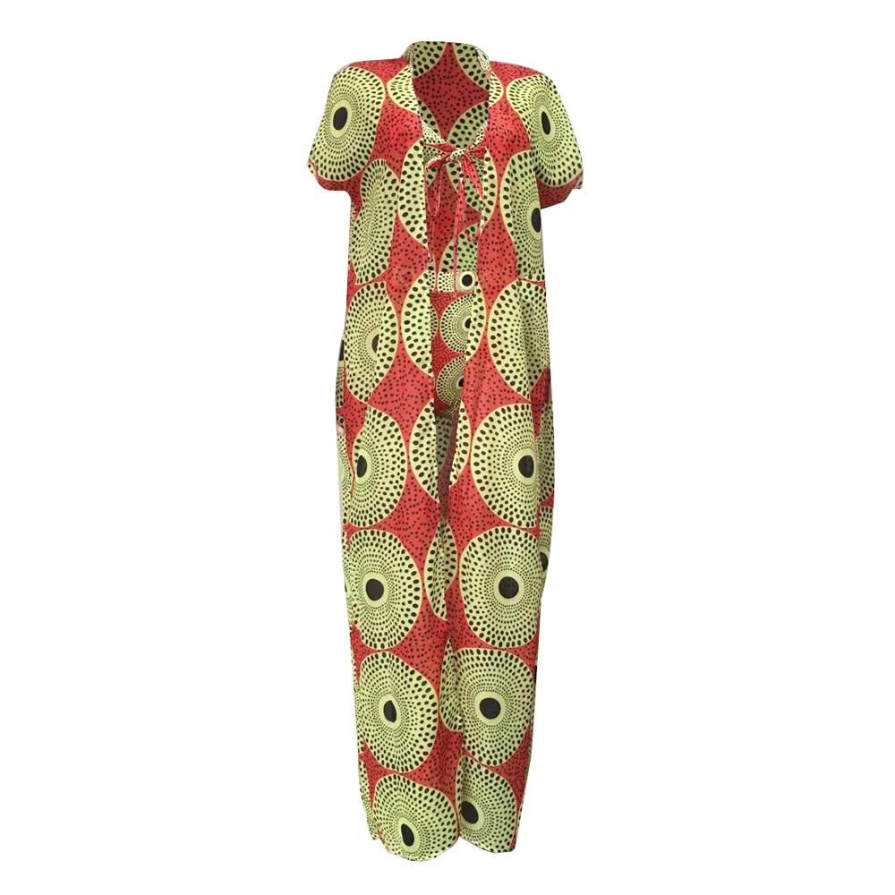 Title 9, Dames digitale print badpak cover-up. Beschermi...