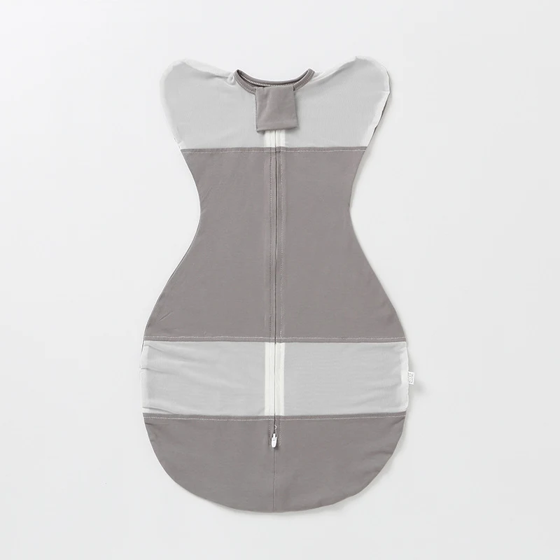 Saco de dormir para recém-nascidos Gro-bag, cobertor de bebê de algodão, envolve o bebê com segurança, promovendo sono tranquilo e confortável. — foto 3