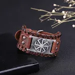 Pulseira de couro de nó irlandês — foto 5