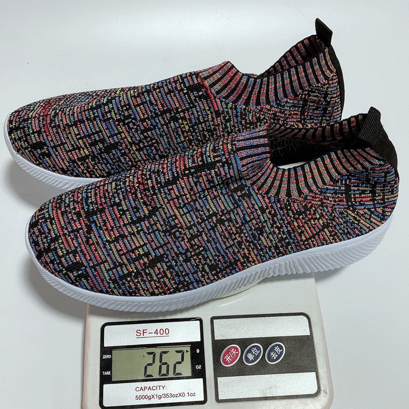 Title 6, Zapatillas deportivas tejidas para correr, homb...
