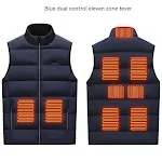 Gilet Intelligente Autocaldante USB Temperatura Costante Calore e Comfort in Inverno Riscaldamento Elettrico Portatile Ideale per l'Outdoor — foto 6