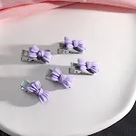 Purple bow tie