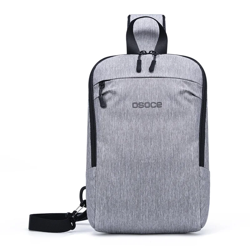 Title 4, Bolsa de peito masculina moderna em tecido Oxfo...