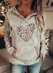 Herbst- und Winter-Druck Raglan Rundhals-Sweatshirt für Damen Außenhandel, bequeme Passform, stilvolles Design, ideal für kalte Tage — foto 3