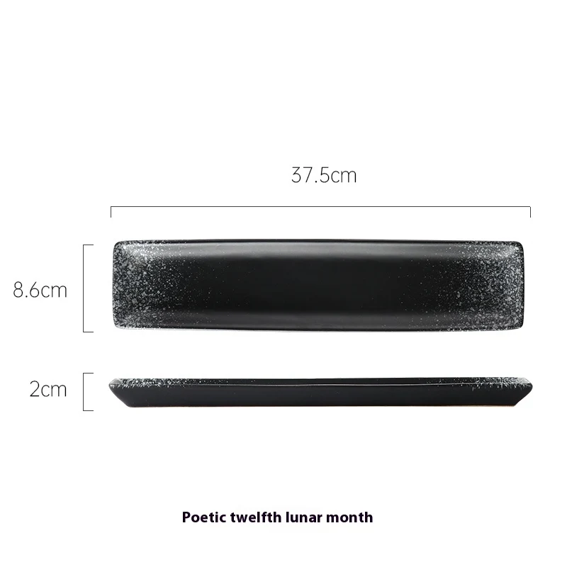 Title 2, Creative Grilled Fish Sashimi Plate Tableware, ...