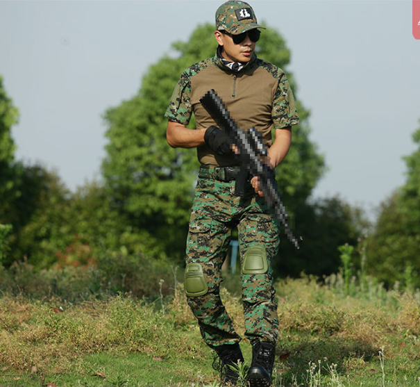 Title 5, Fato de sapo Shield Lang com calças camufladas ...