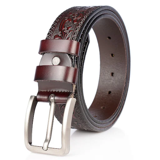 Title 4, Carved Craft Mens Belt